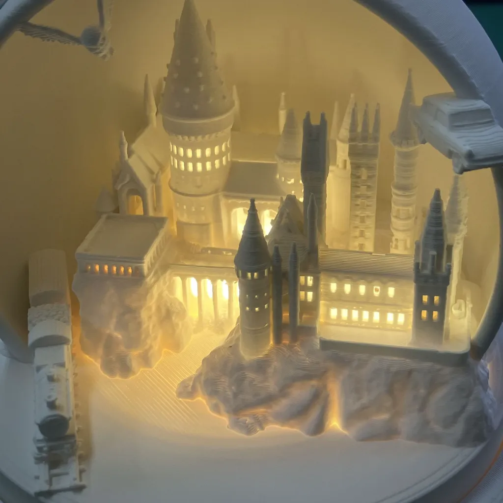 Boule à neige Poudlard 5.webp