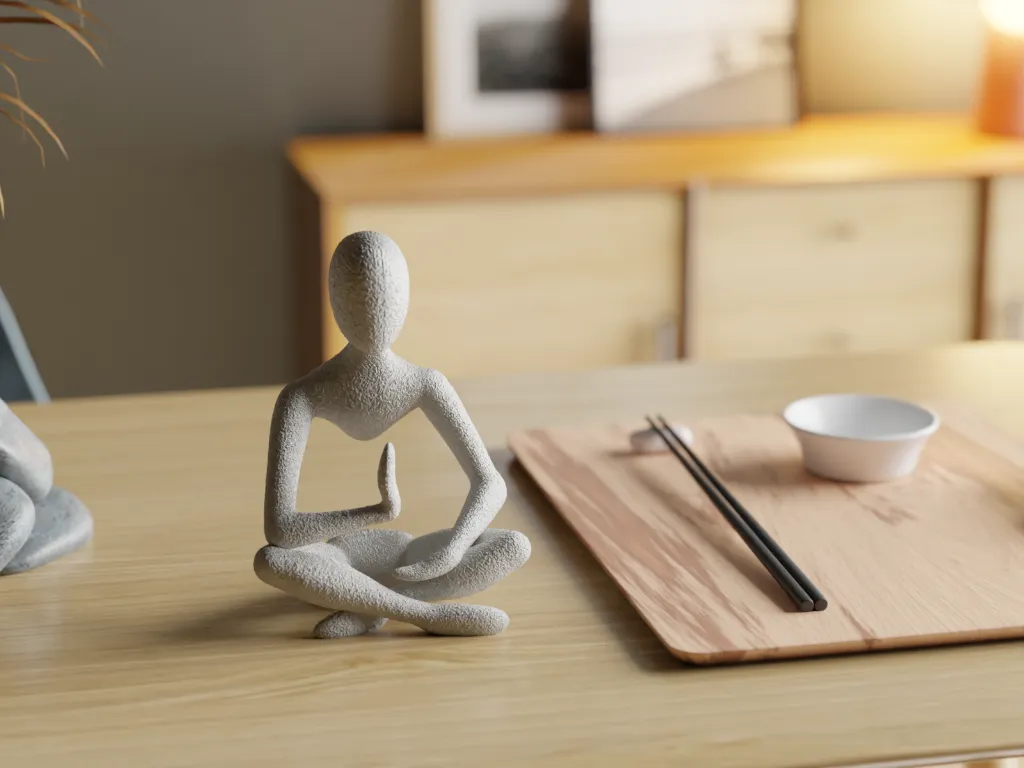 Sculpture de méditation en lévitation 4.webp