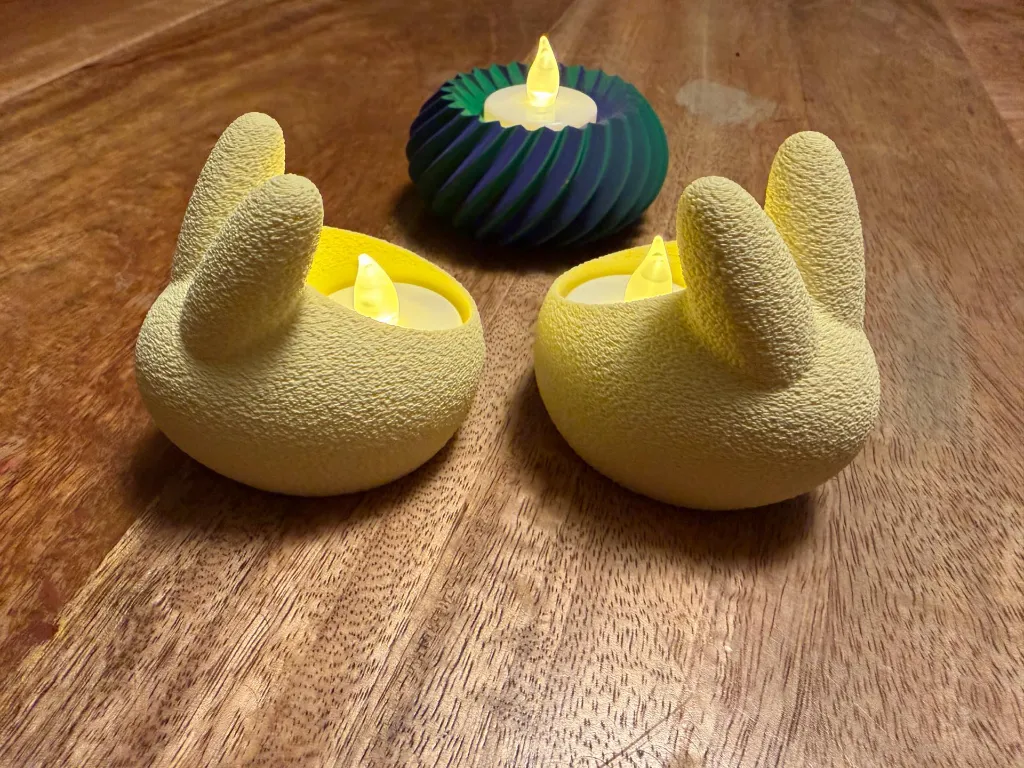 Porte-bougie LED Lapin de Pâques 5.webp