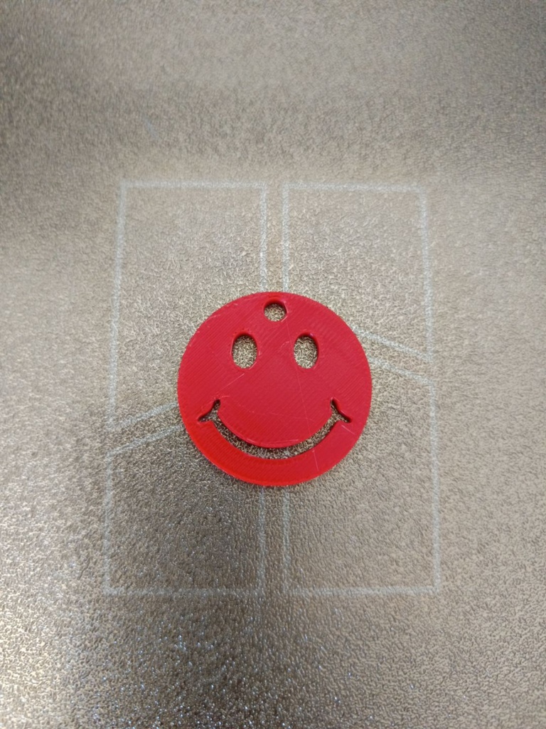 Porte-clés Smiley Souriant - 3