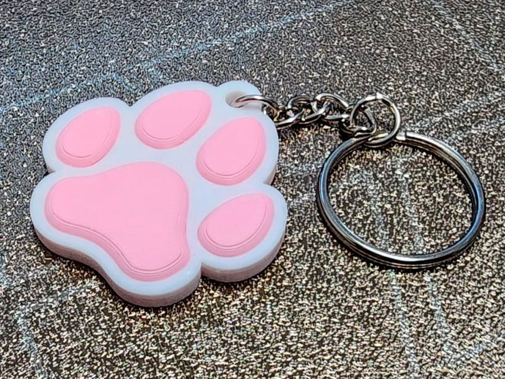 Porte-clés Patte de Chien NFC - 1