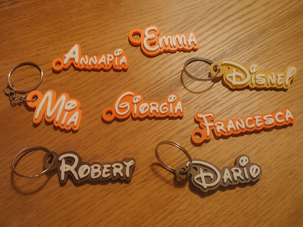Porte-clés Conte Personnalisable - 1