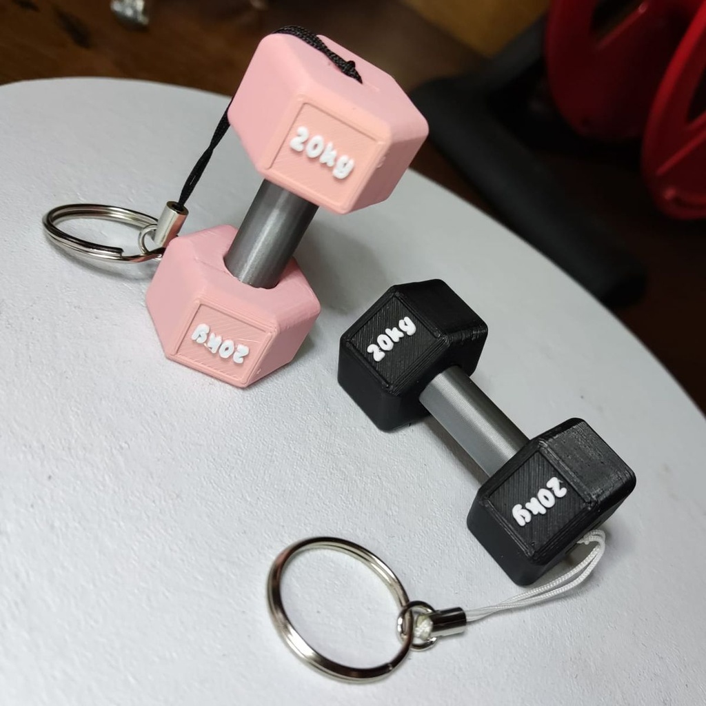 Porte-clés Haltère Musculation - 1