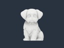 Porte-clés Petit Chien Bichon - 3