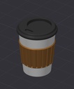 Porte-clés Gobelet de Café - 3