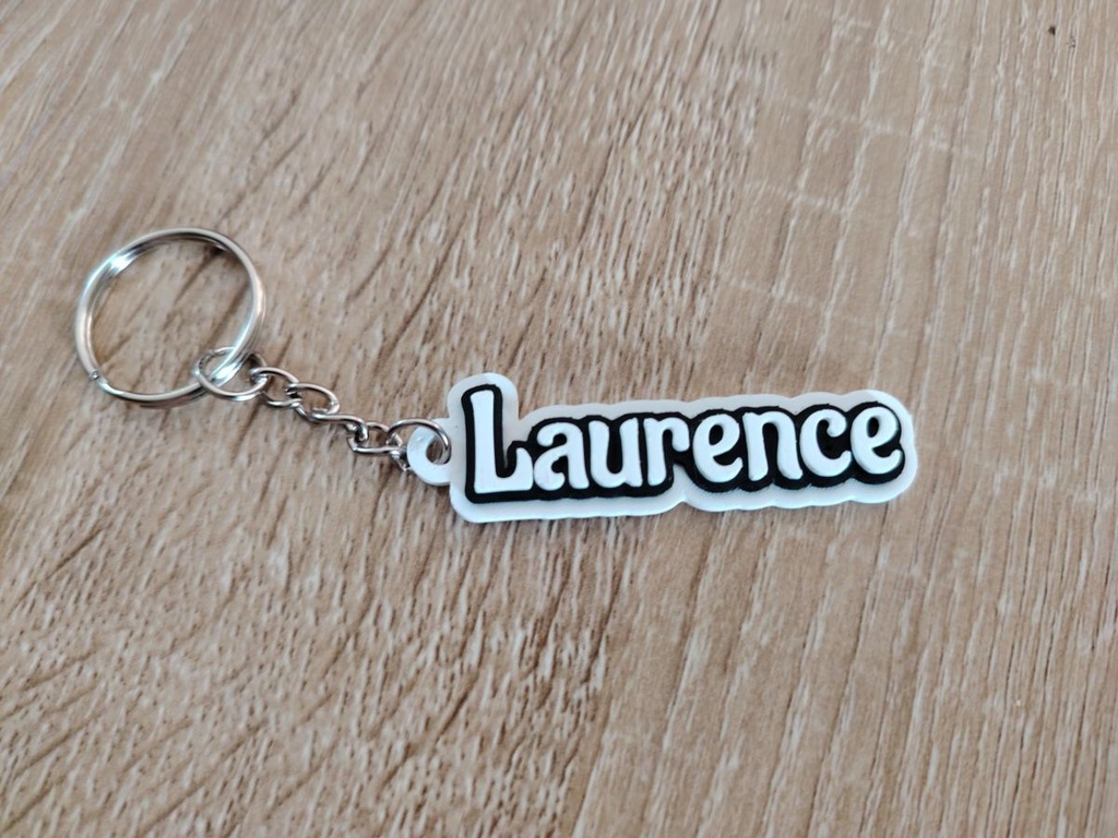 Porte-clés prénom personnalisable - 2