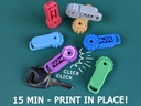 Porte-clés anti-stress à clic - 2