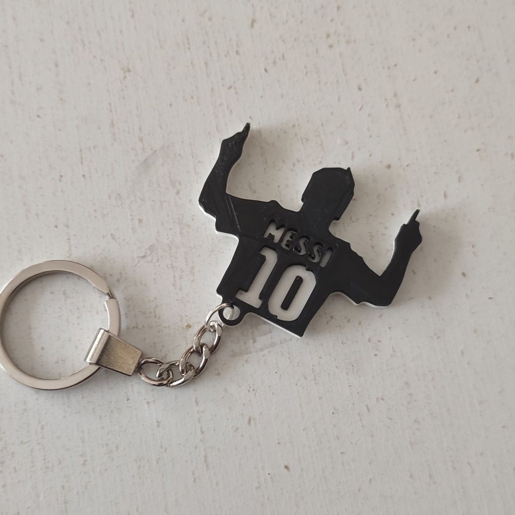 Porte-clés silhouette footballeur - 1