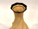 Vase torsadé contemporain - 3