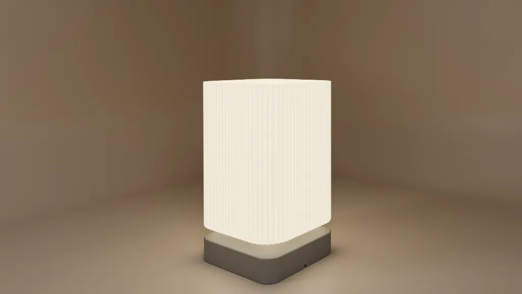 Lampe Shoji Moderne - Kit Lampe LED 4.webp