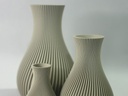 Vase nervuré style Japandi - 2