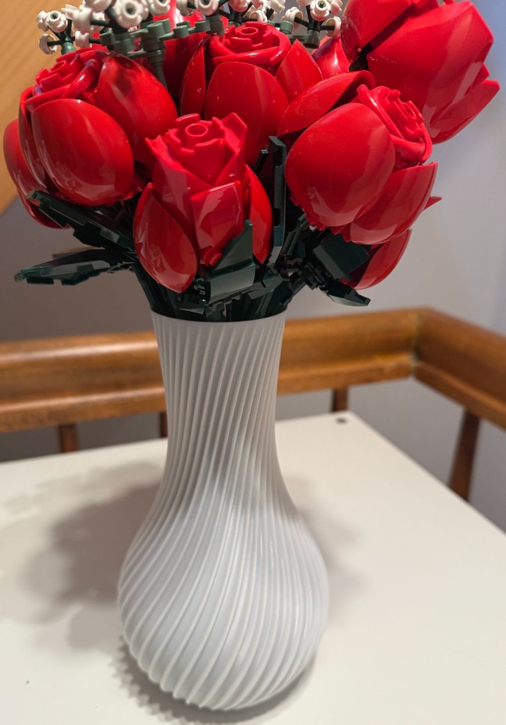 Vase spiralé décoratif - 3