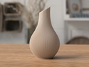 Vase Japandi Shizu nervuré - 1