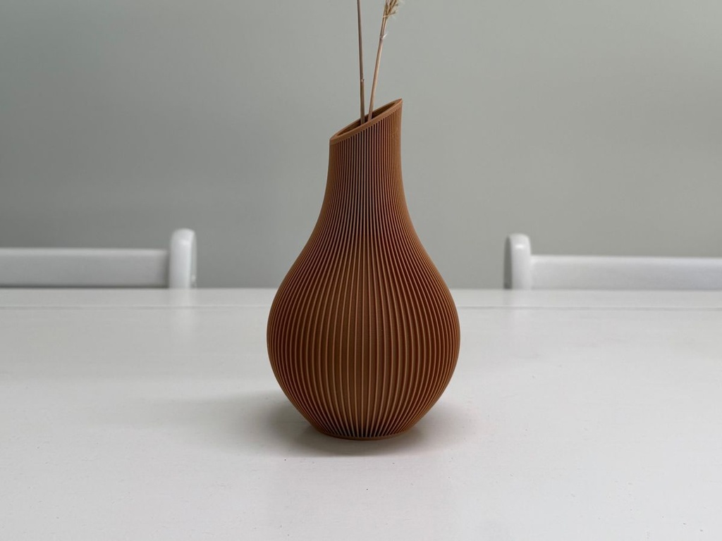 Vase Japandi Shizu nervuré - 2