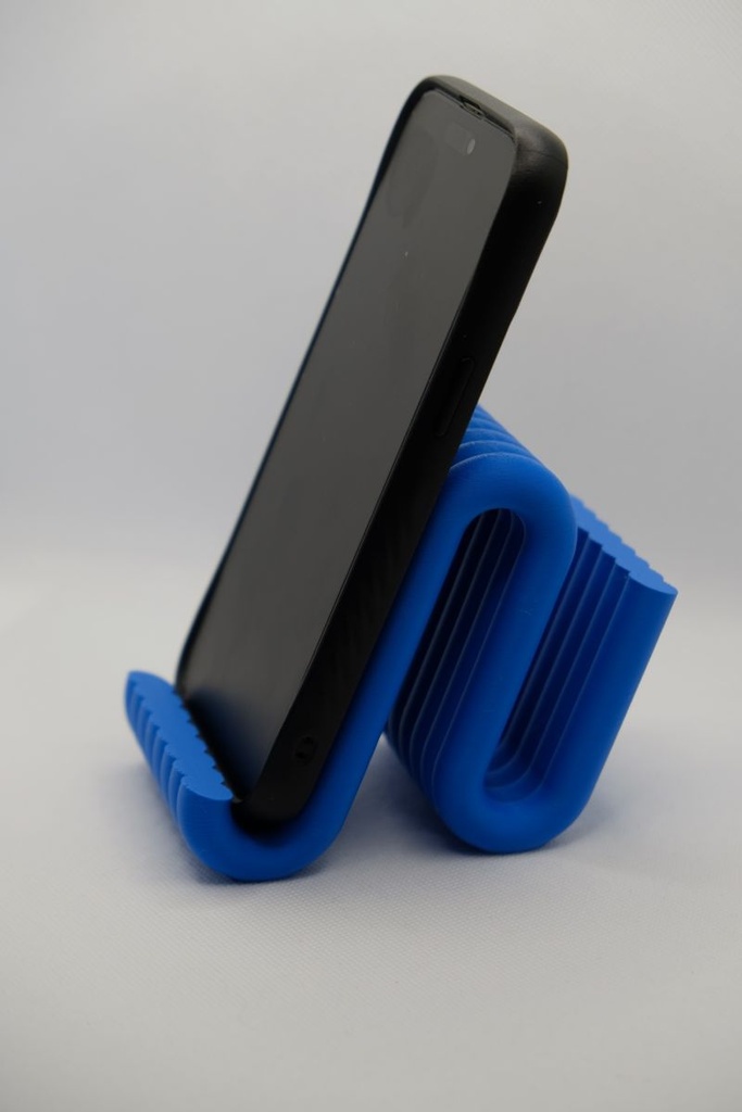 Support téléphone nervuré design - 1