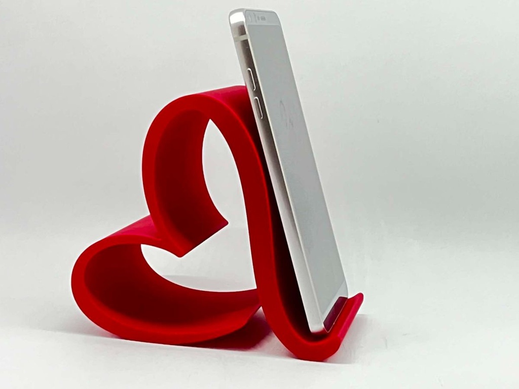 Support téléphone cœur - 1