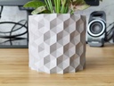 Pot de fleurs hexagonal - 1