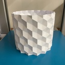 Pot de fleurs hexagonal - 2