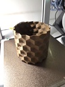Pot de fleurs hexagonal - 3
