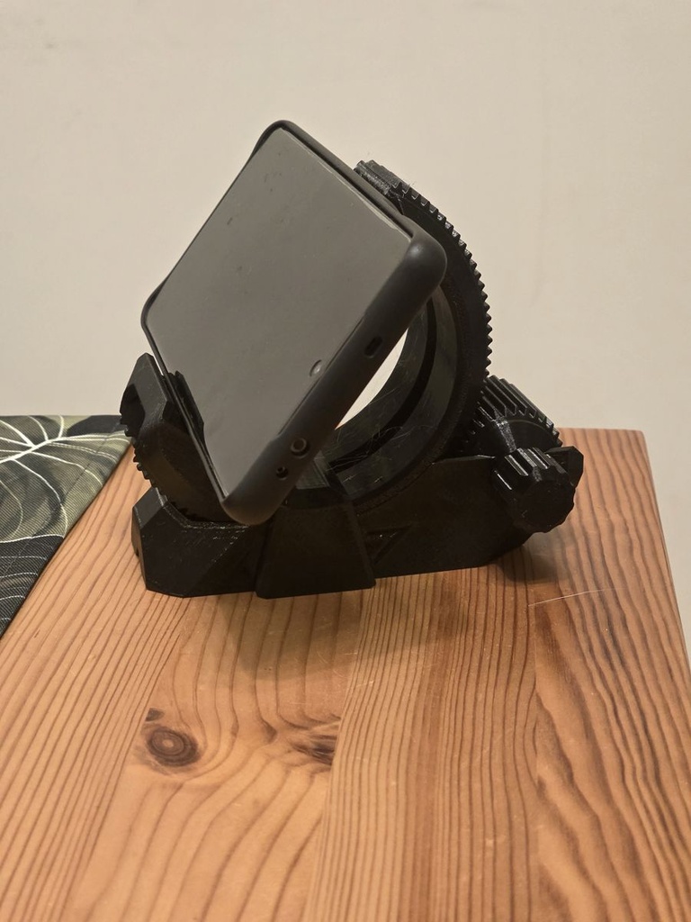 Support téléphone à engrenages - 3