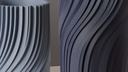 Vase Spirale Moderne Torsadé - 2