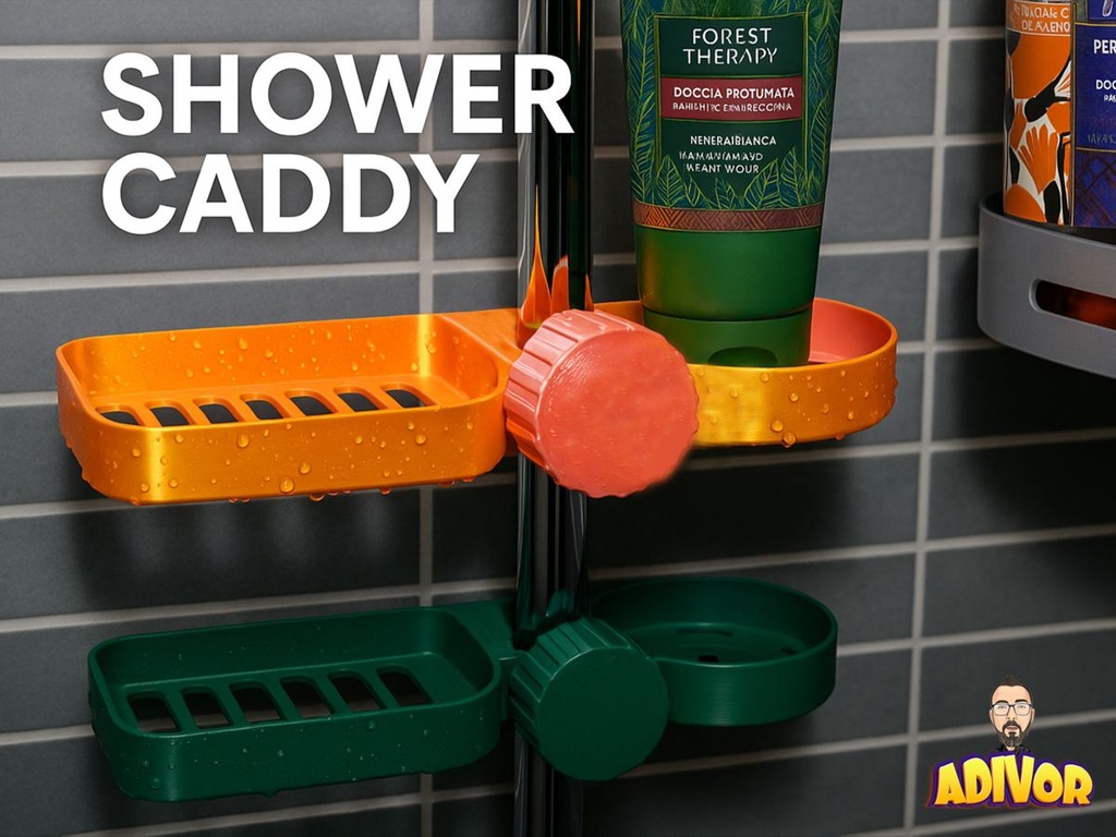 Étagère de douche compacte - 1