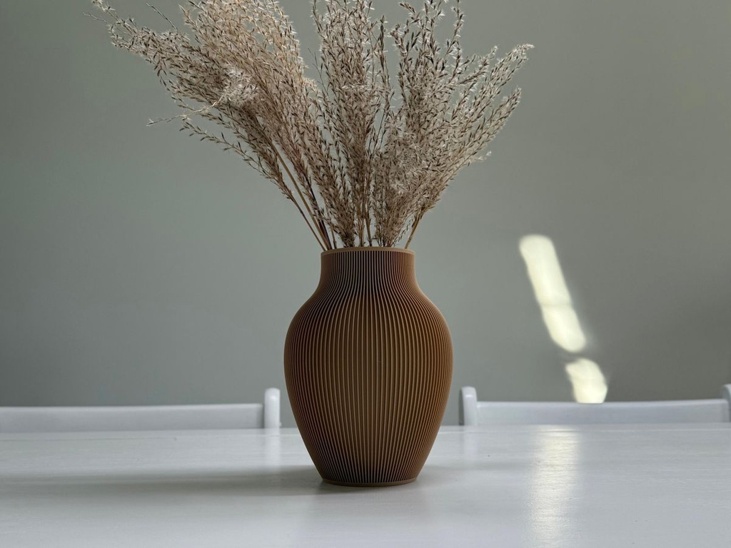Vase Japandi nervuré Tayo - 2