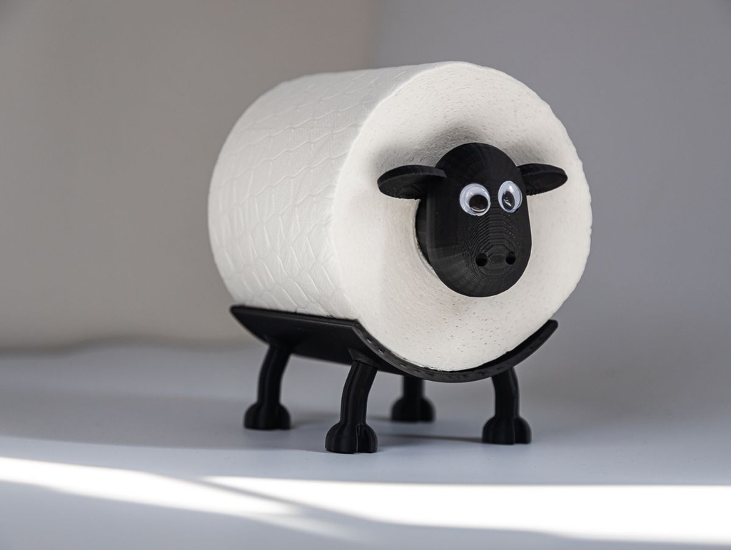 Porte-rouleau mouton rigolo - 1
