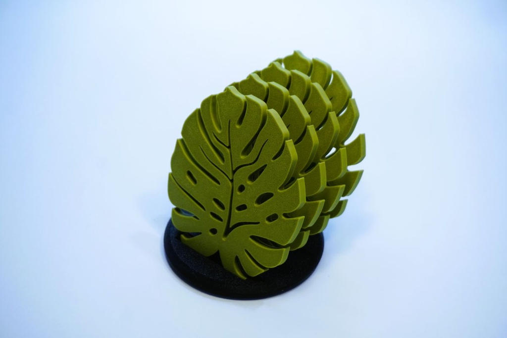Sous-verre feuille de Monstera - 1