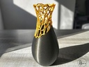 Vase Voronoï ajouré minimaliste