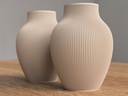 Vase Japandi nervuré Tayo