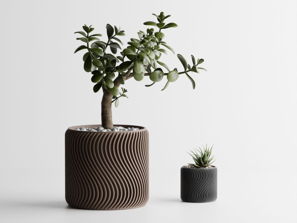 Jardinière Ondulée Décoratif (60mm)