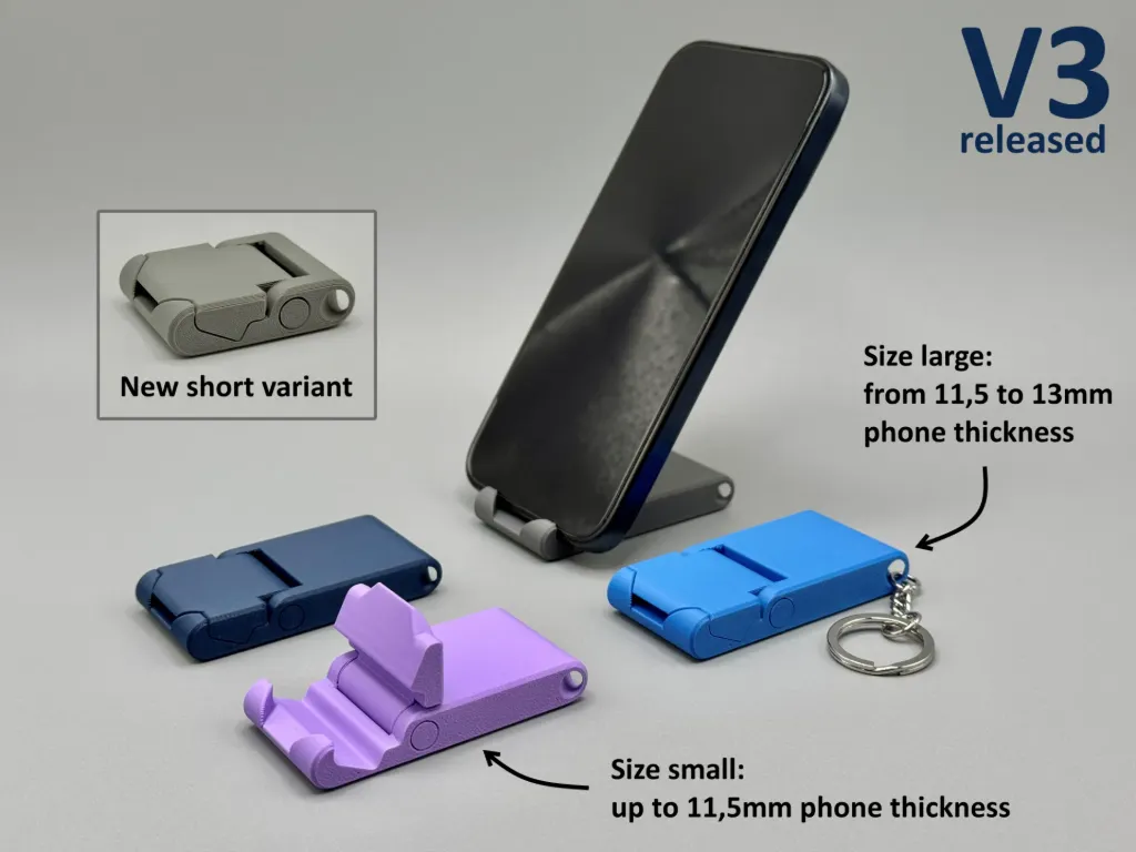 Support de smartphone miniature - concepte portes-clés (Petit)