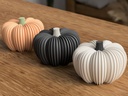 Citrouille déco Halloween bougie