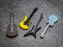 Mini Porte-clés Guitare Pack