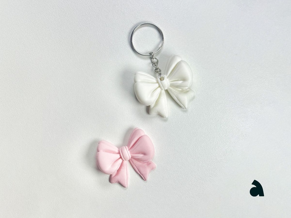 Lot de 3 Porte-clés Noeud Élégant