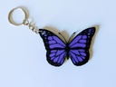Porte-clés Papillon Deux Couleurs
