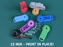 Porte-clés anti-stress à clic