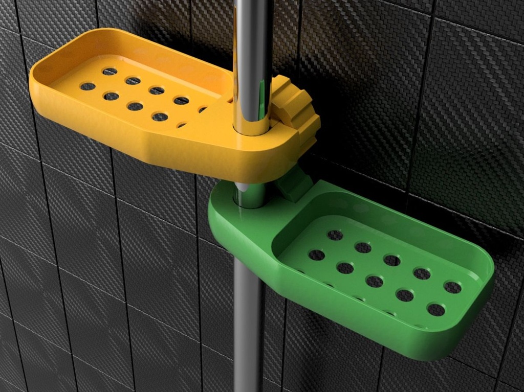 Porte-savon et shampoing de douche