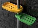 Porte-savon et shampoing de douche