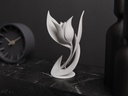 Sculpture fleur décorative