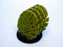 Sous-verre feuille de Monstera