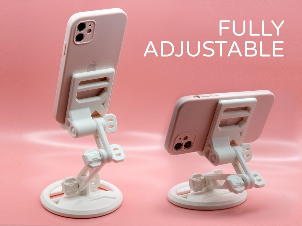 Support Téléphone Réglable Style Futuriste