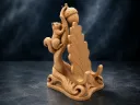 Support de téléphone Écureuil et Gland Mignons