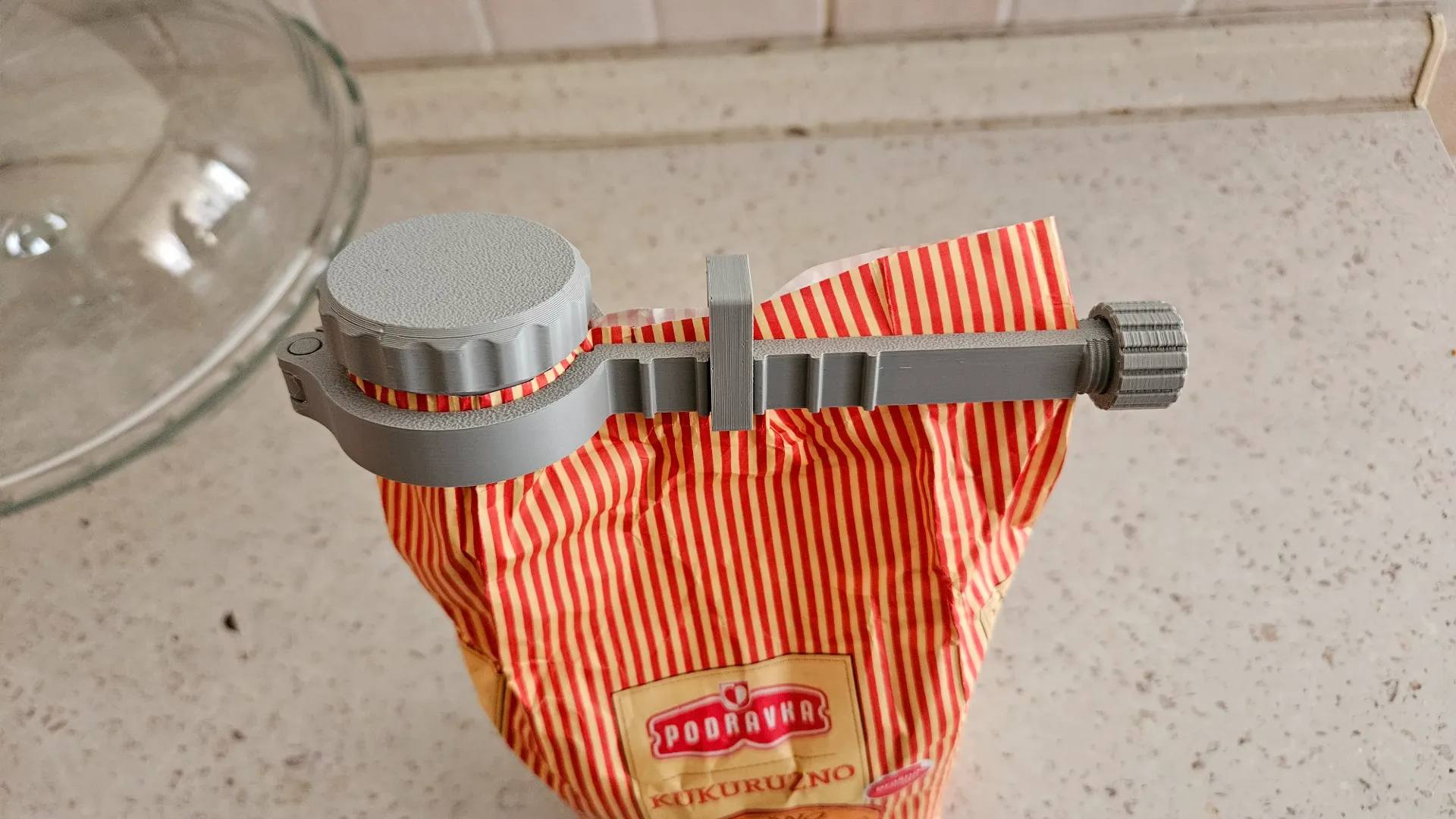 Fermeture à Vis pour Sac Alimentaire – Pince de Scellage Mécanique