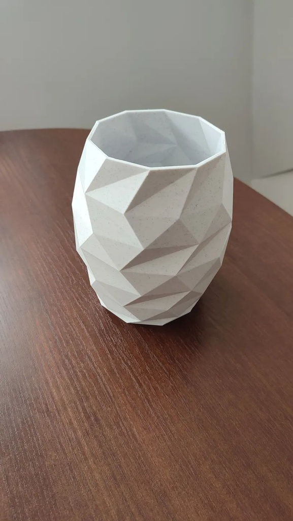 Vase décoratif épuré (Gris)