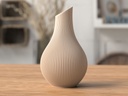 Vase Japandi Shizu nervuré