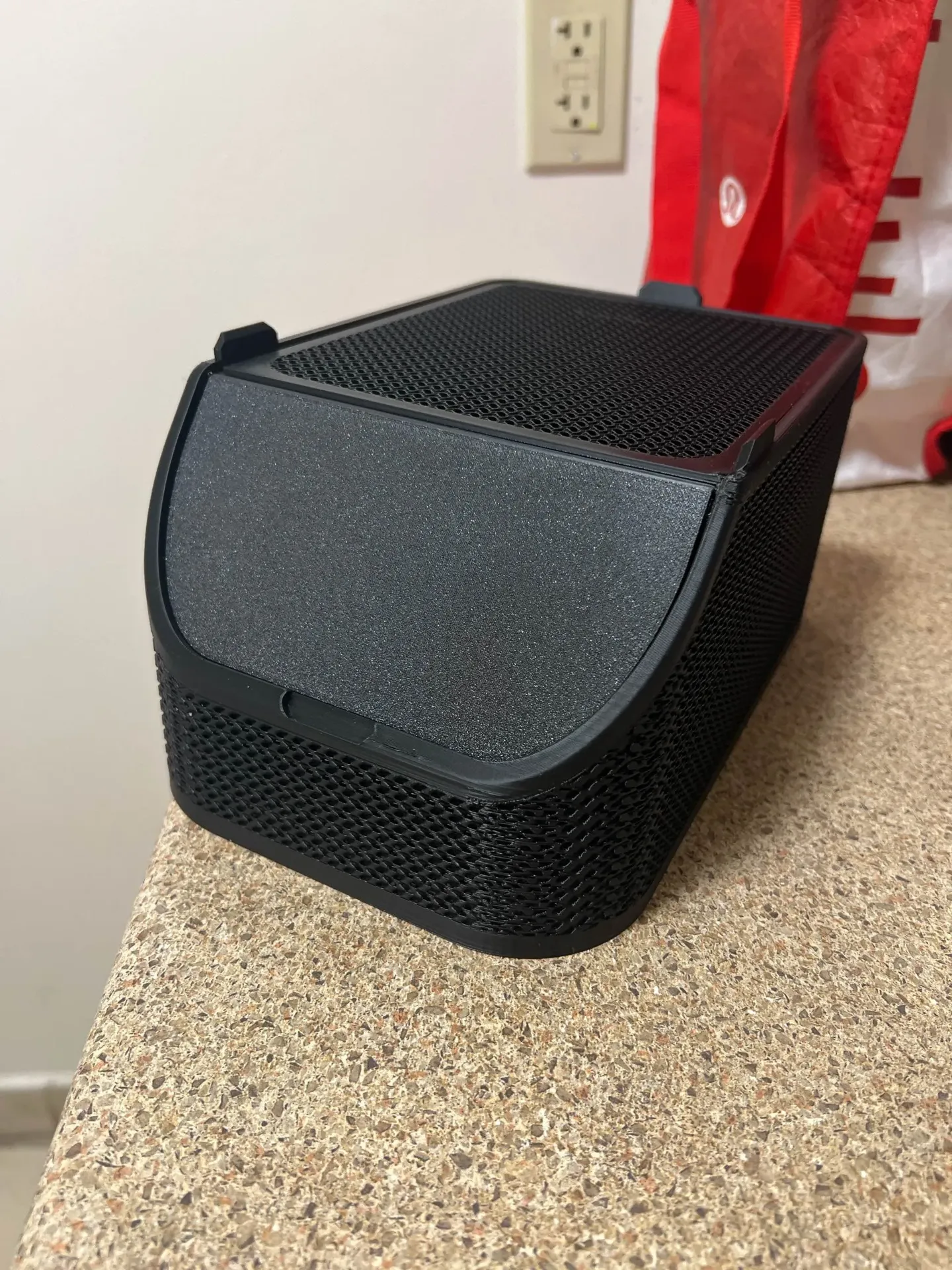 Corbeille de Cuisine Modulaire à Couvercle Basculant – Rangement Empilable